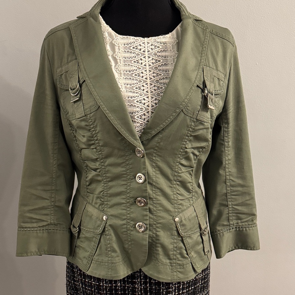 White House Black Market Sage Blazer